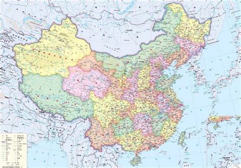 中國地圖|中国地图全图高清版